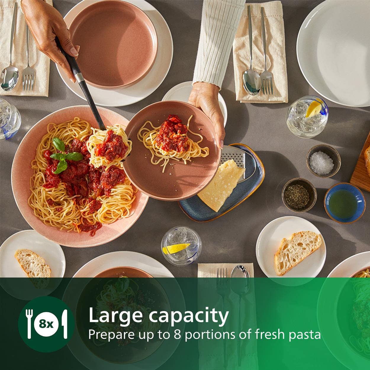 - Philips Pasta Maker Series 7000 | ProExtrude Technology | Auto-Weighing | Fully Automatic -