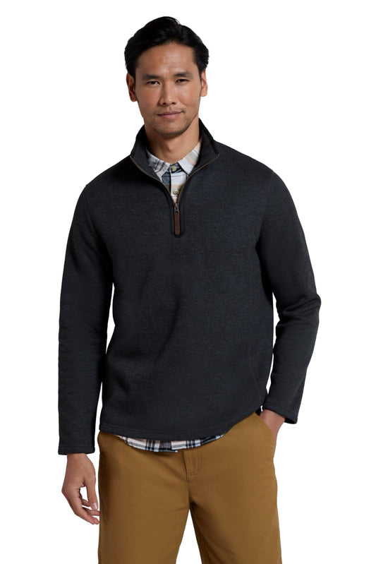 - Mountain Warehouse Beta Mens Zip Neck Top | Half Zip Sweater -