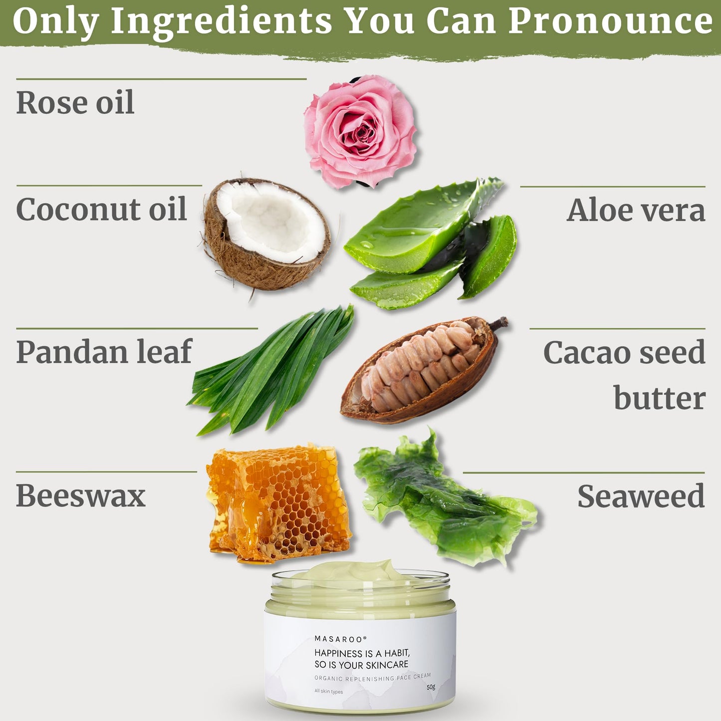 - Organic Face Cream & Face Moisturiser | Natural Moisturiser Face Women & Men | Anti Aging Face Cream -