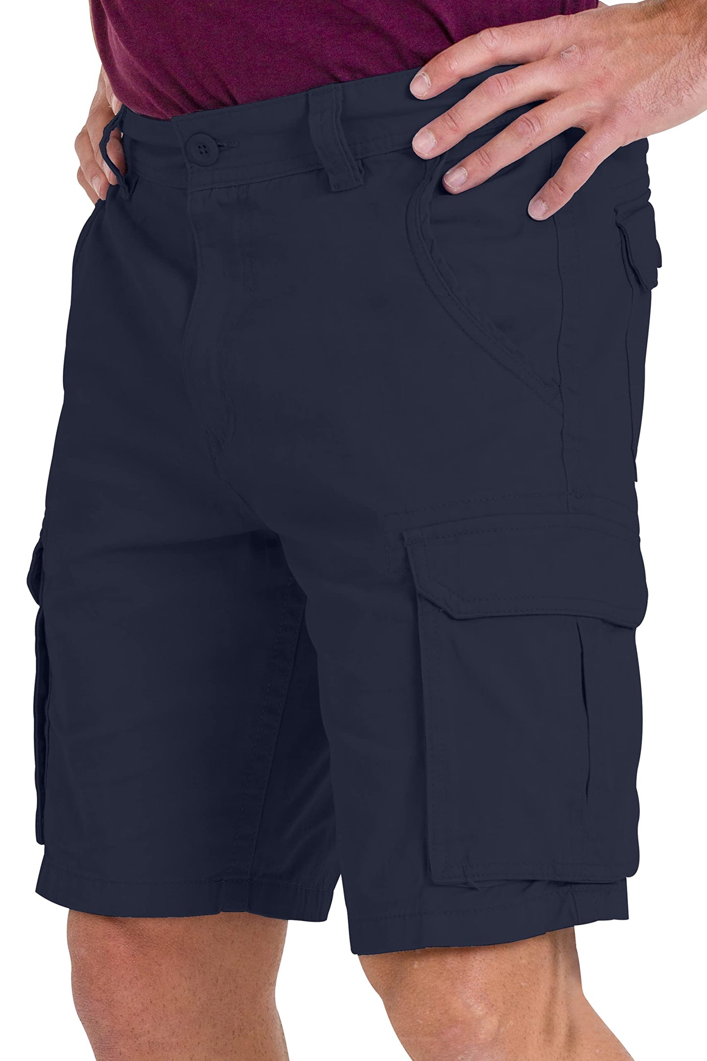 - westAce Mens Cargo Combat Shorts 100% Coton 6 Pockets