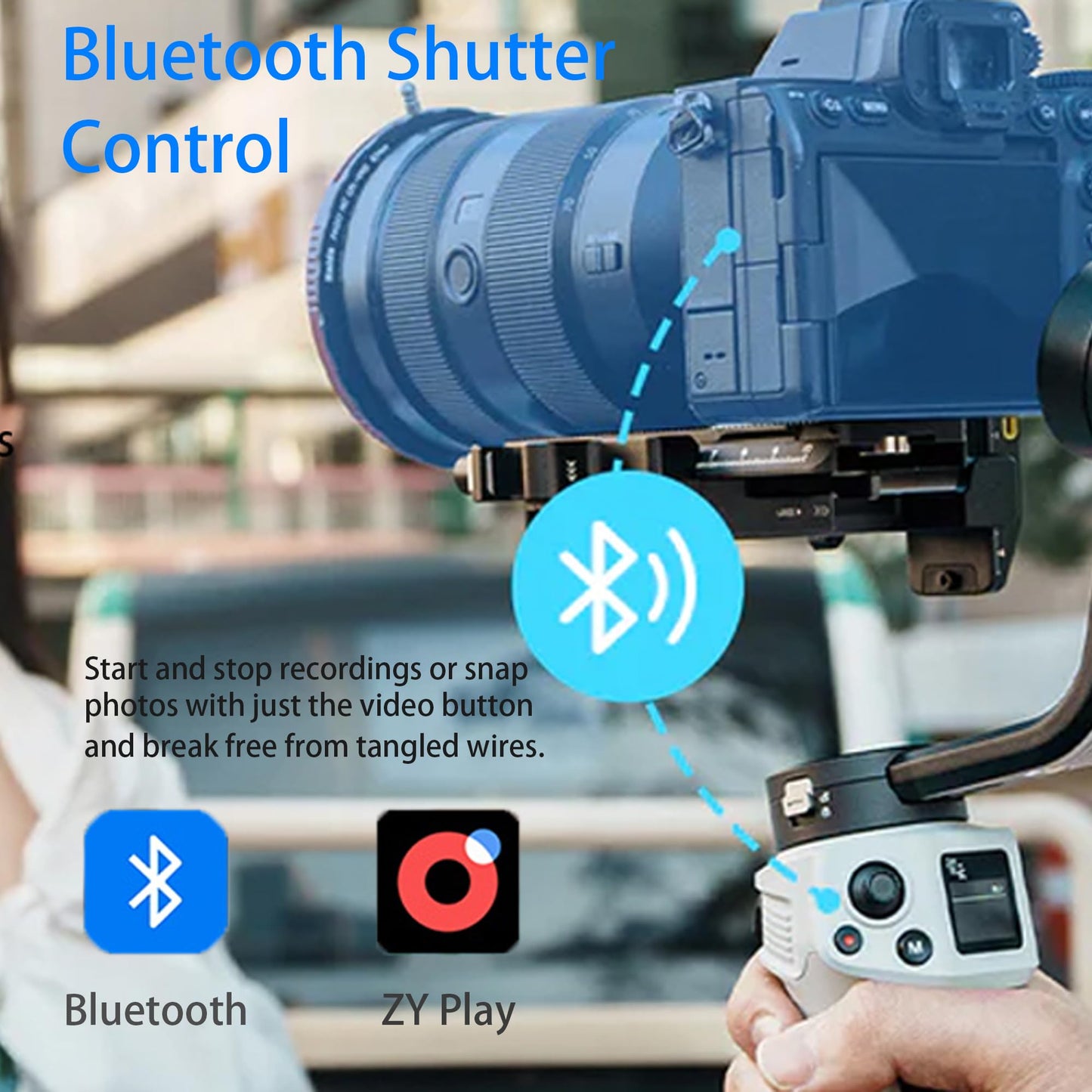 - ZHIYUN CINEPEER WEEBILL 3E Mirrorless Gimbal Lightweight Stabilizer