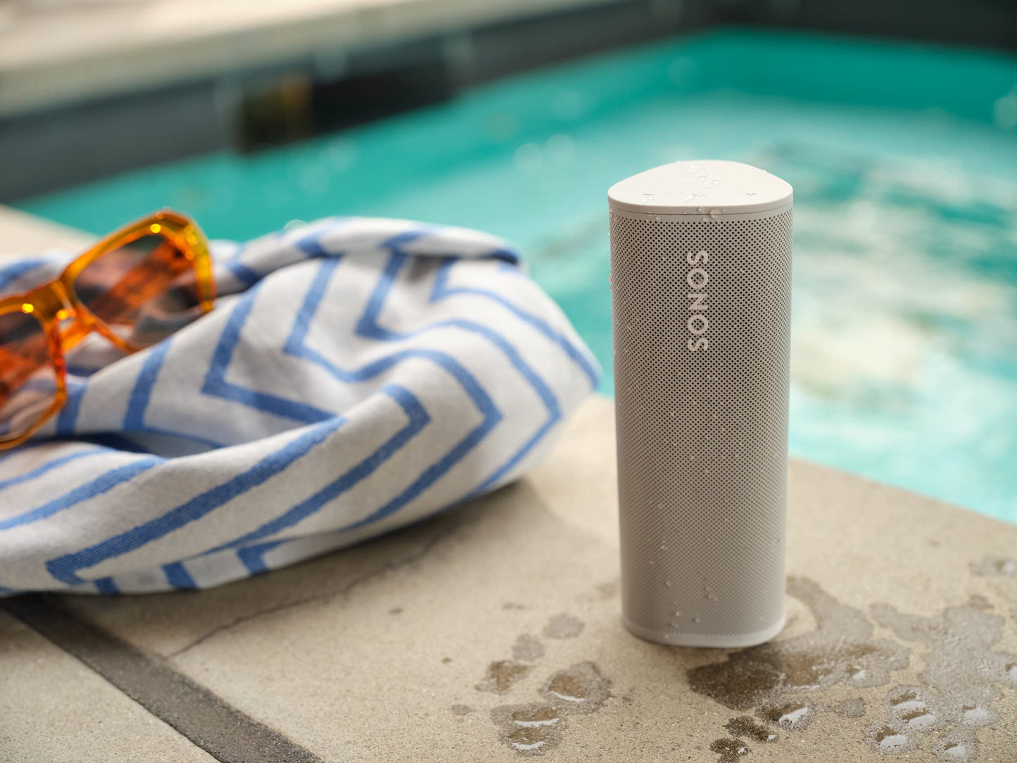 - Sonos Roam | The portable smart speaker for all your listening adventures | White -