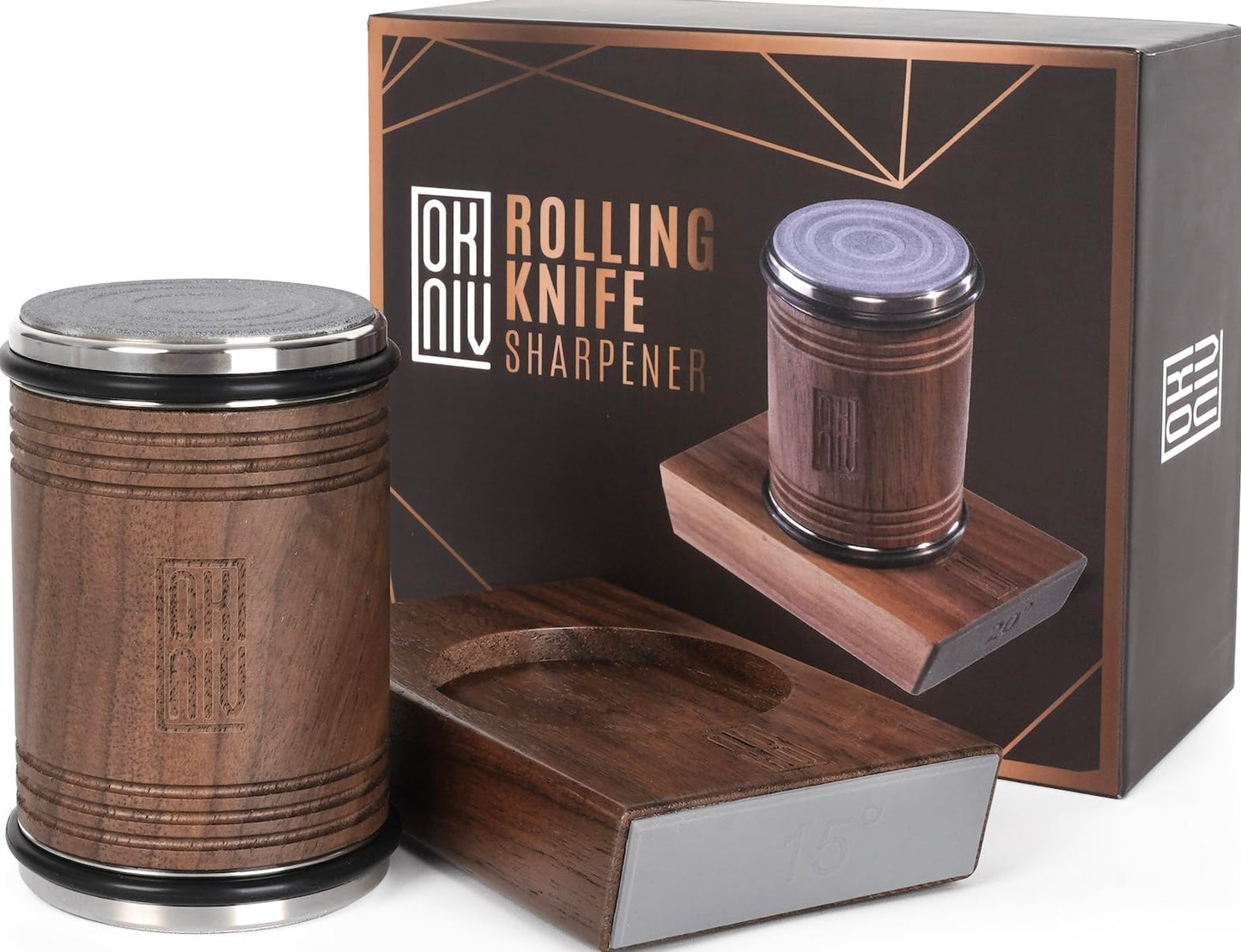 - Okniv Knife Sharpening System | Durable Rolling Knife Sharpener -