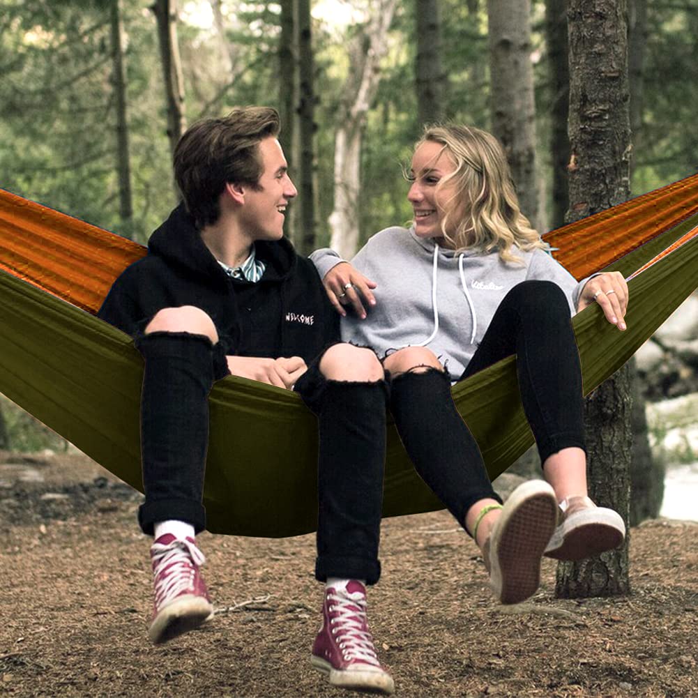 - Glymnis Camping Hammock | 2 Person | Lightweight Double Hammock -