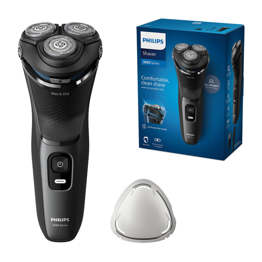 - Philips Electric Shaver 3000 Series | Wet & Dry Electric Shaver for Men -