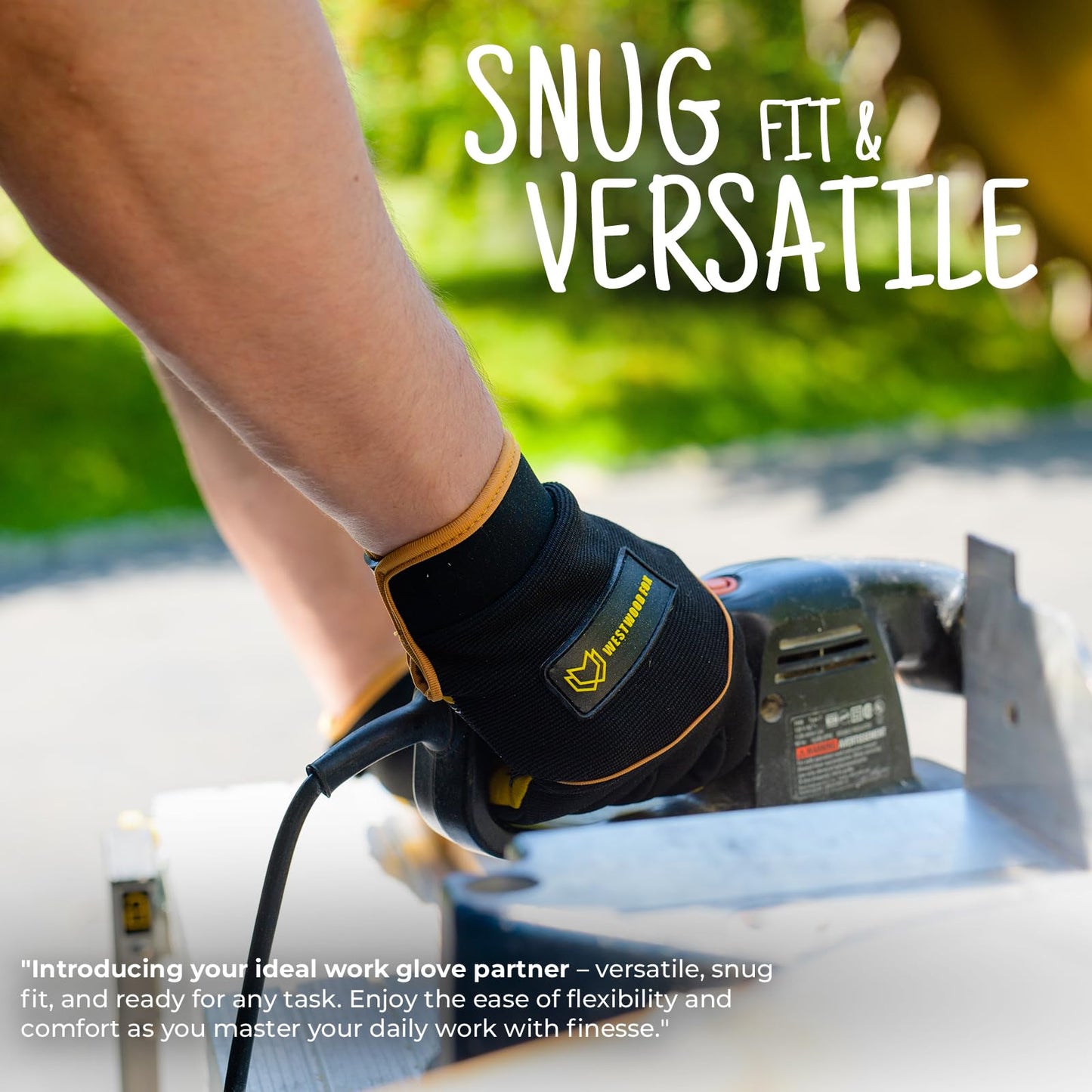 - WESTWOOD FOX Gardening Working Gloves Garden Thorn Proof