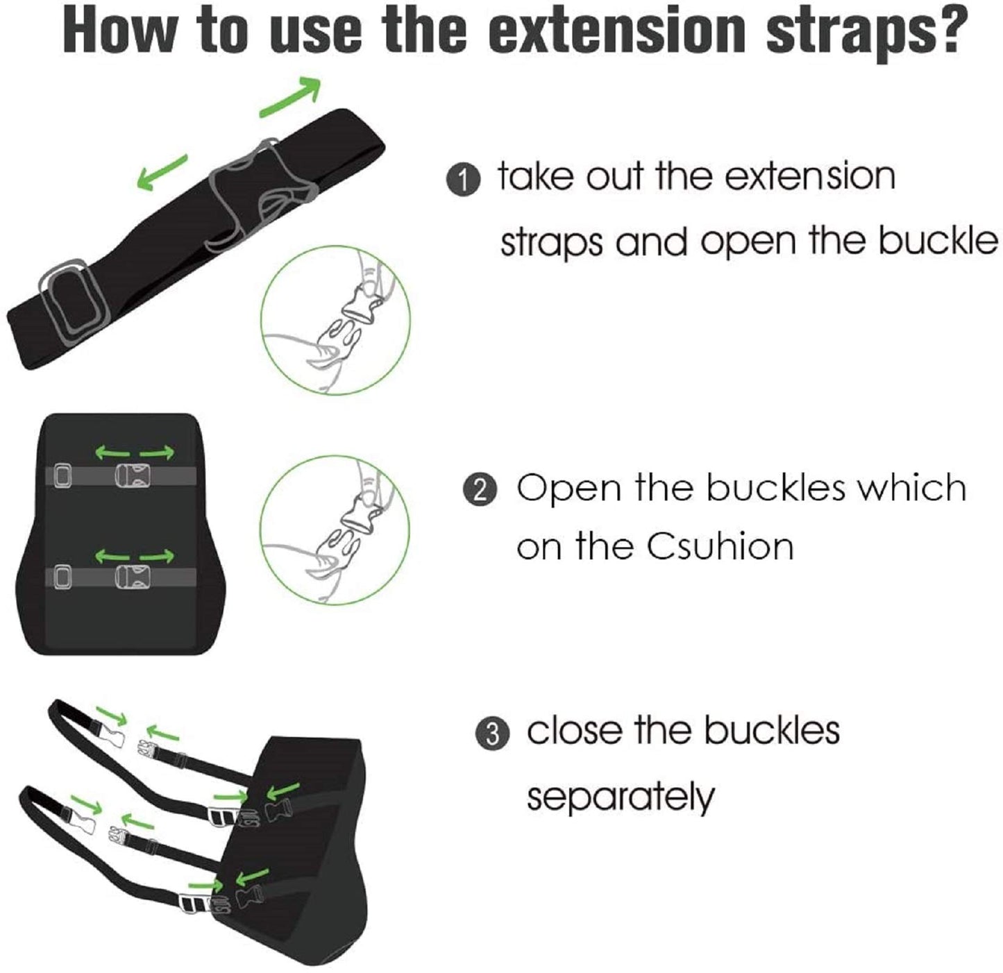 - Feagar Lumbar Pillows Back Support Cushions | Memory Foam Pillows -