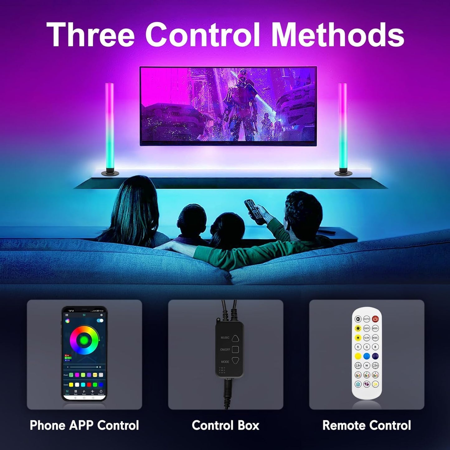 - Smart LED Light Bars | Gaming Lights RGB Flow Light Bars -