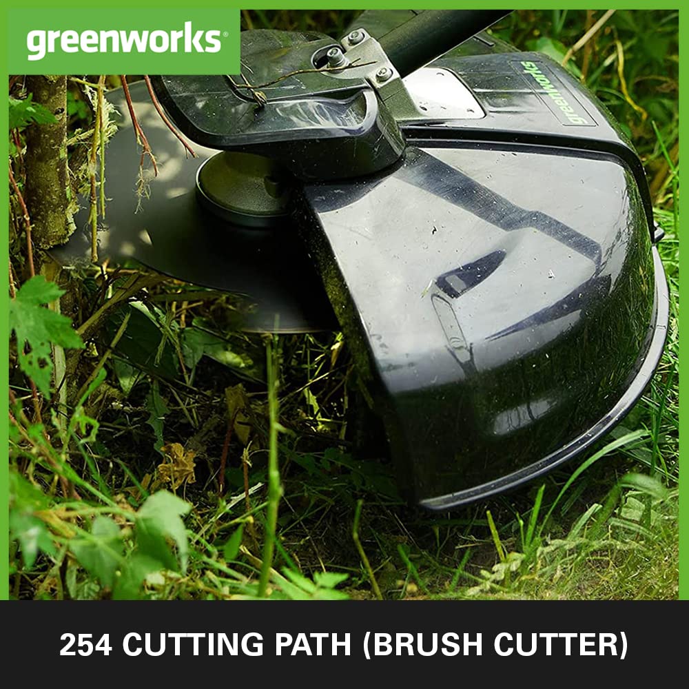 - Greenworks 40V Cordless Strimmer | Brushless Motor | Adjustable Height -