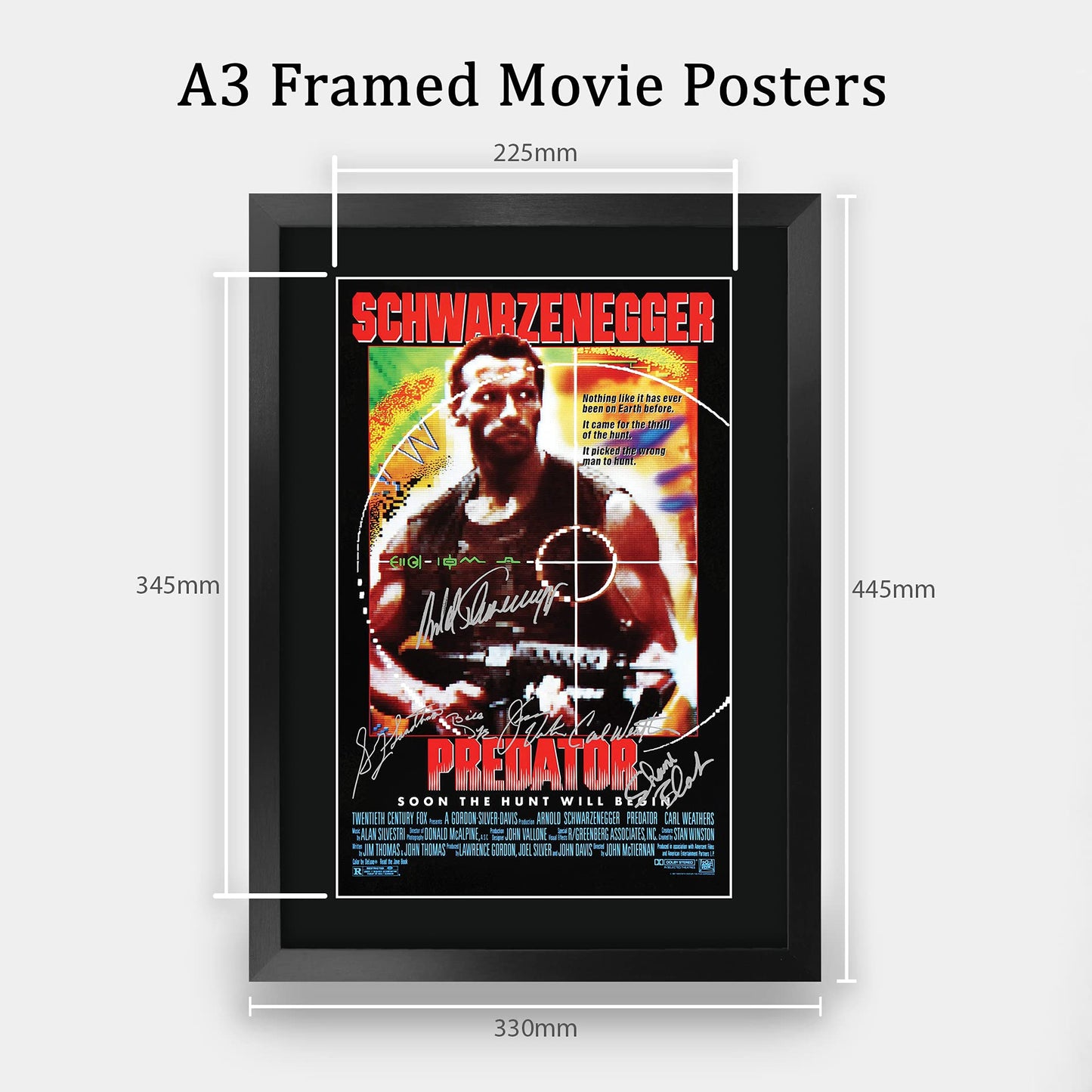 - HWC Trading Predator The Cast Arnold Schwarzenegger -