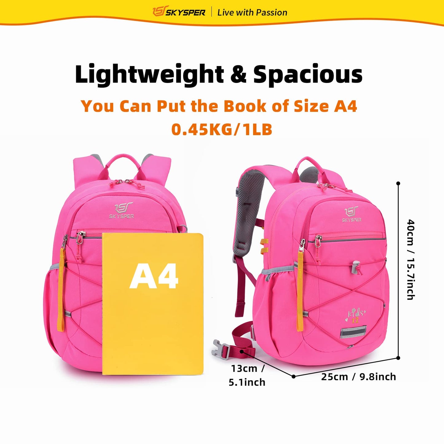 - SKYSPER Kids Backpack | 12L -
