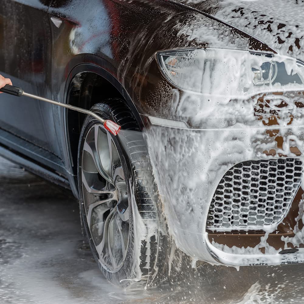 - Goodyear 2 X 5L Snow Foam Shampoo | Car Cherry Scent | pH Neutral | Wash Wax Soap Kit Snowfoam | Ultra Thick | Non-Caustic Foam | Ultra Powerful and Simple to Use | 10L -