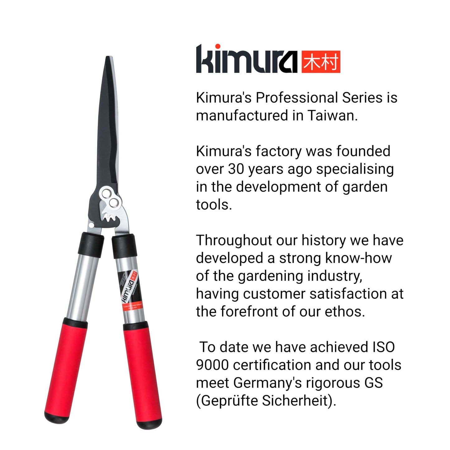 - Kimura® Pro Heavy Duty Garden Shears | Premium Hedge Shears -
