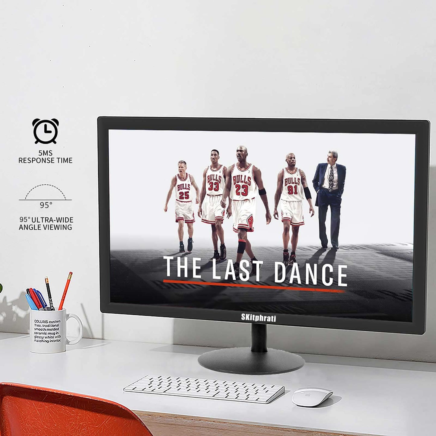 - SKitphrati 20 Inch PC Monitor | 1600x900 | 75Hz 5MS HDMI Monitor LED Monitor -