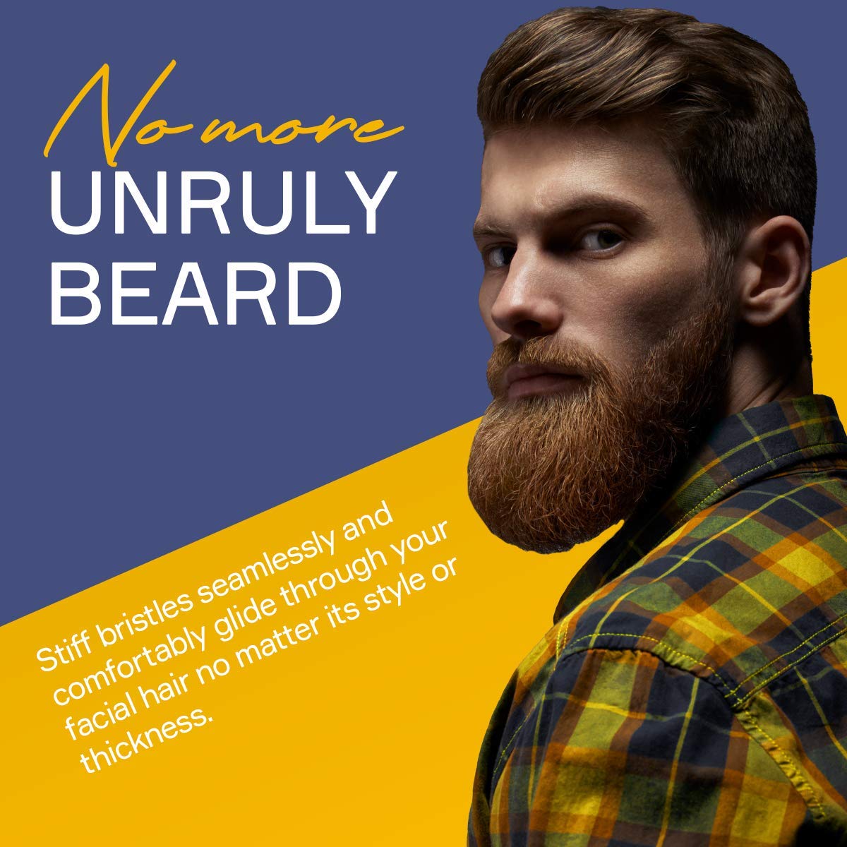 - Seven Potions Boar Bristle Beard Brush For Men | Made of Pear Wood with 100% First-Cut Boar Hair -