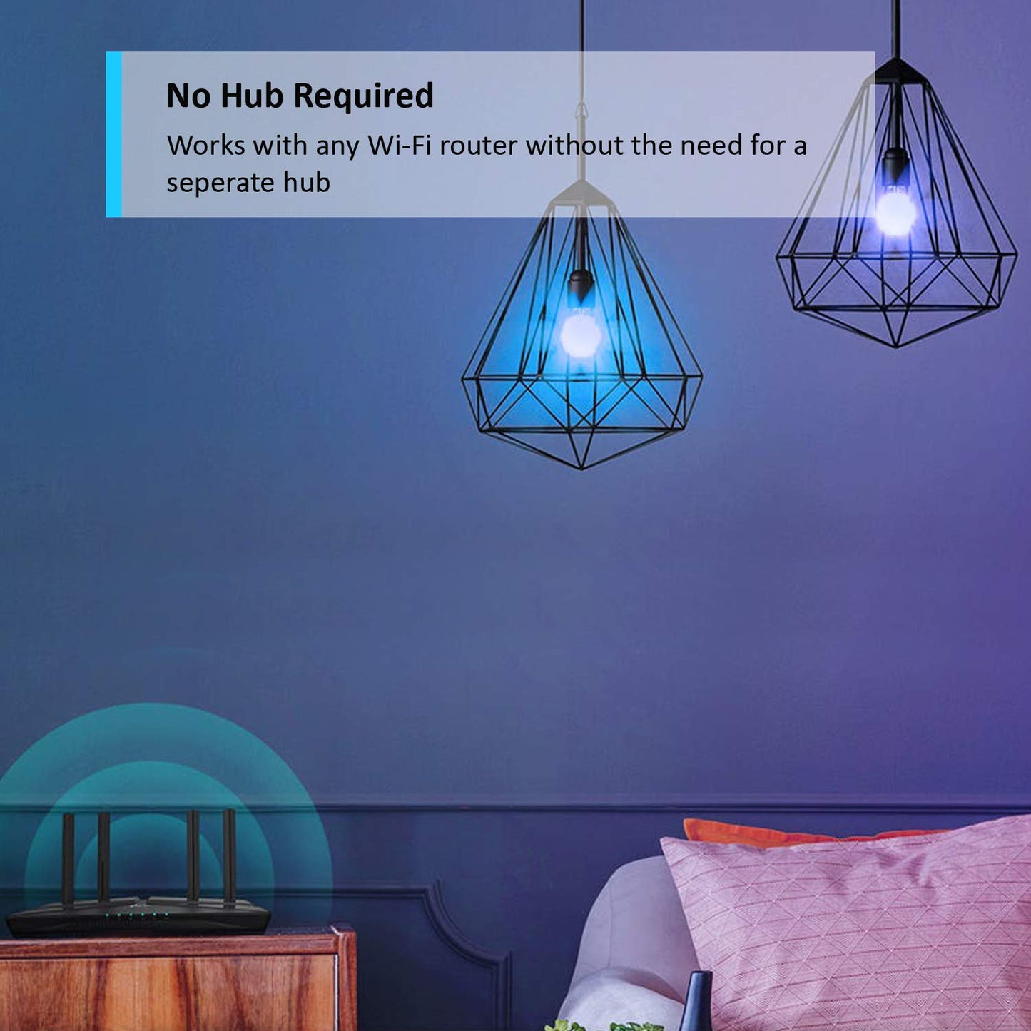 - Tapo Smart Bulb | Smart WiFi LED Light, B22, 8.3W |Works with Amazon Alexa(Echo and Echo Dot) -