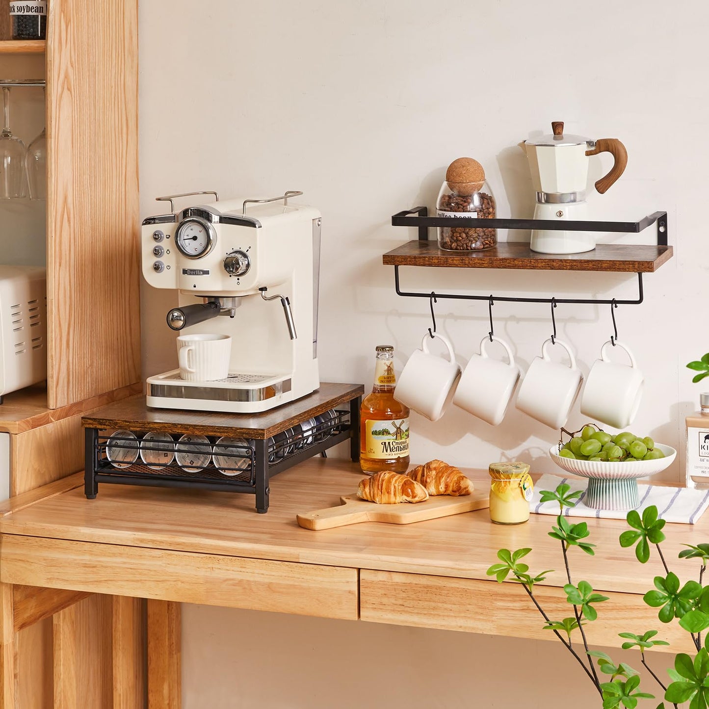 - IBUYKE Coffee Pod Drawer Holder for Nespresso | 40 Capacity Capsule Pods Storage -