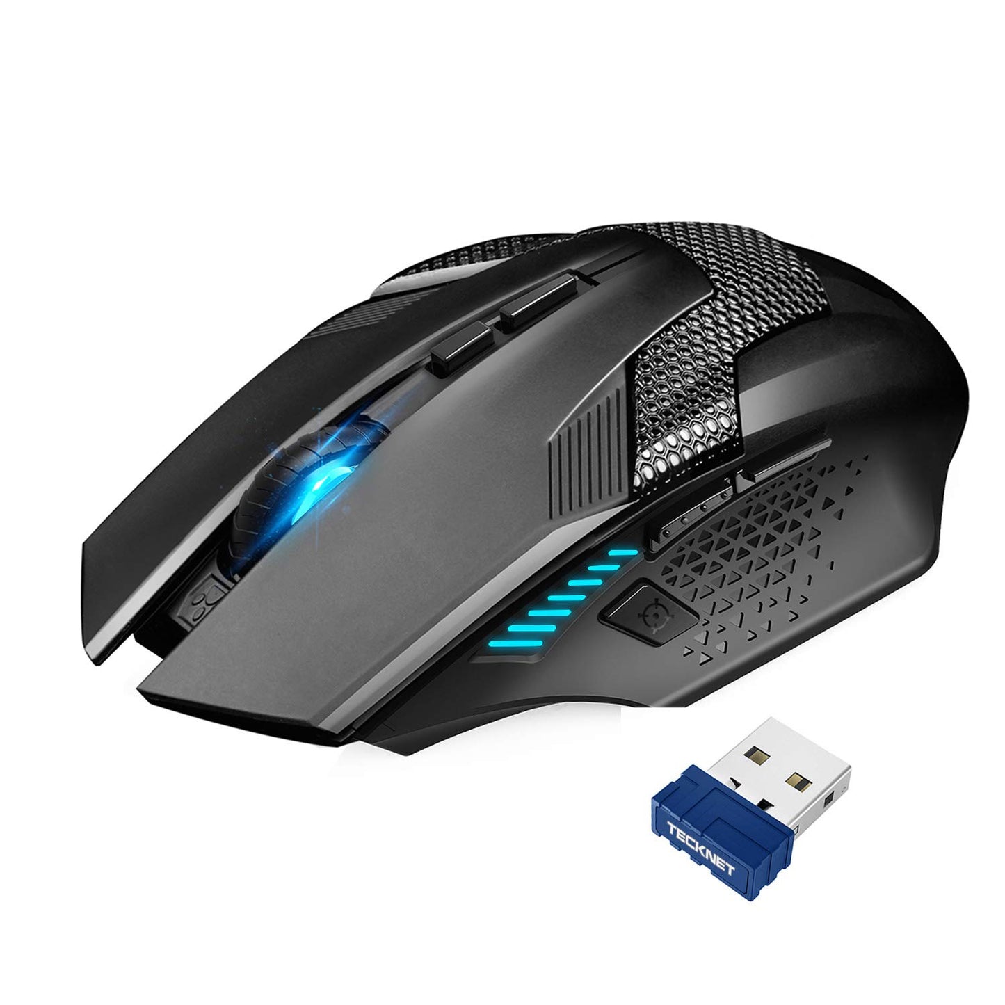 - TECKNET Wireless Gaming Mouse | 2.4G Optical USB Computer Mice | 8 Buttons -