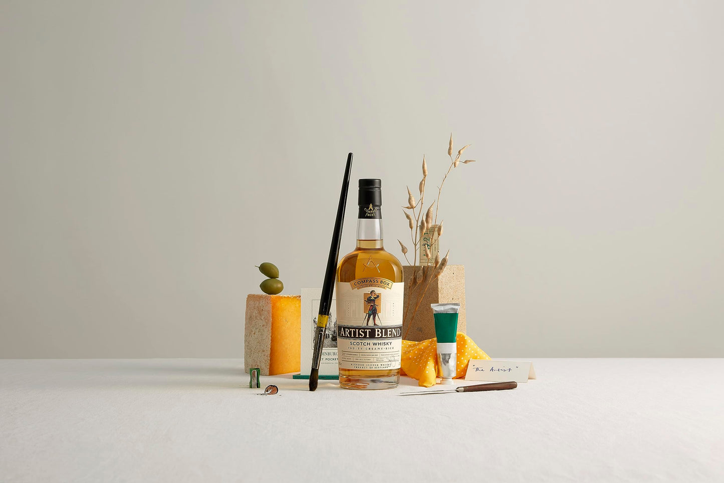 Compass Box Artist Blend Scotch Whisky, 70cl | Fruity & Creamy | 43%