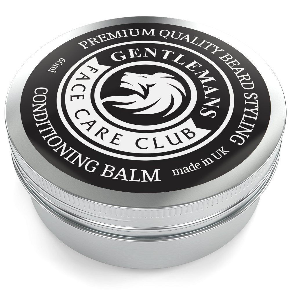 - Gentlemans Face Care Club Beard Balm | Premium Quality Conditioning Butter -