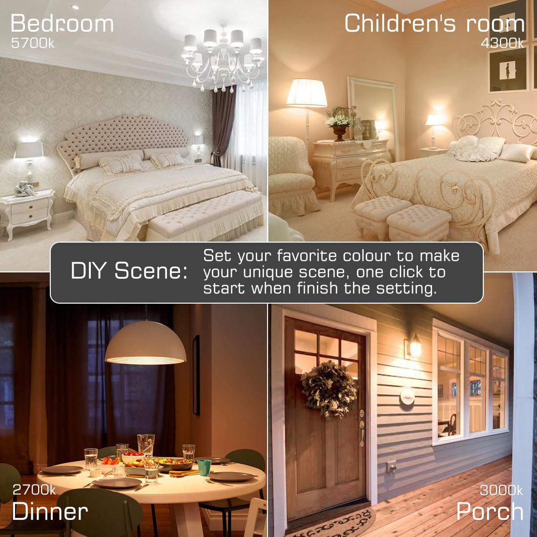 - Lighting master Alexa Light Bulbs 12W | Bluetooth Smart Bulb Warm White to Daylight Dimmable -