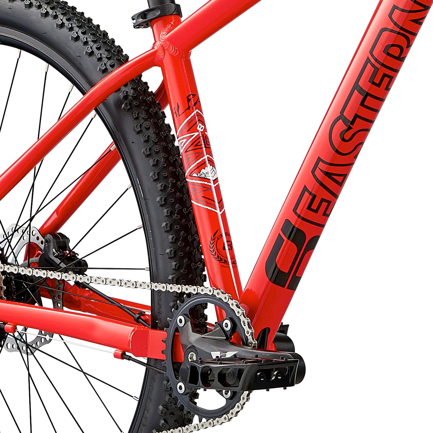 - Eastern Bikes Alpaka 29" Lightweight MTB Mountain Bike | 9-Speed | Hydraulic Disc Brakes | Front Suspension Available in 4 Frame Sizes -