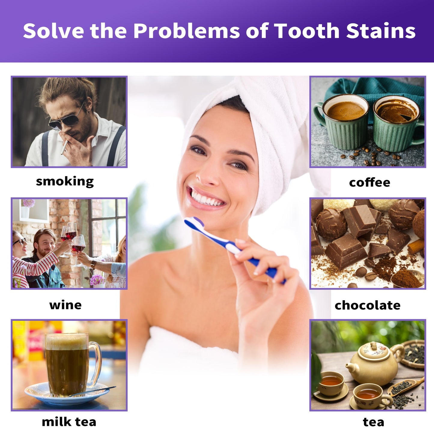 - Purple Toothpaste for Teeth Whitening | For Sensitive Teeth | Colour Correcting Teeth Whitening Toothpaste -
