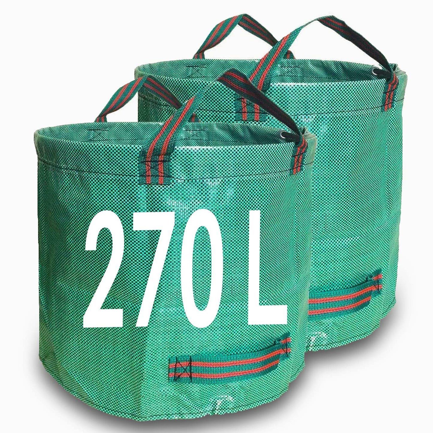 - Singwow Garden Waste Bags | 270L x 2 Heavy Duty Garden Bags | Reusable Garden Sacks with Handles -