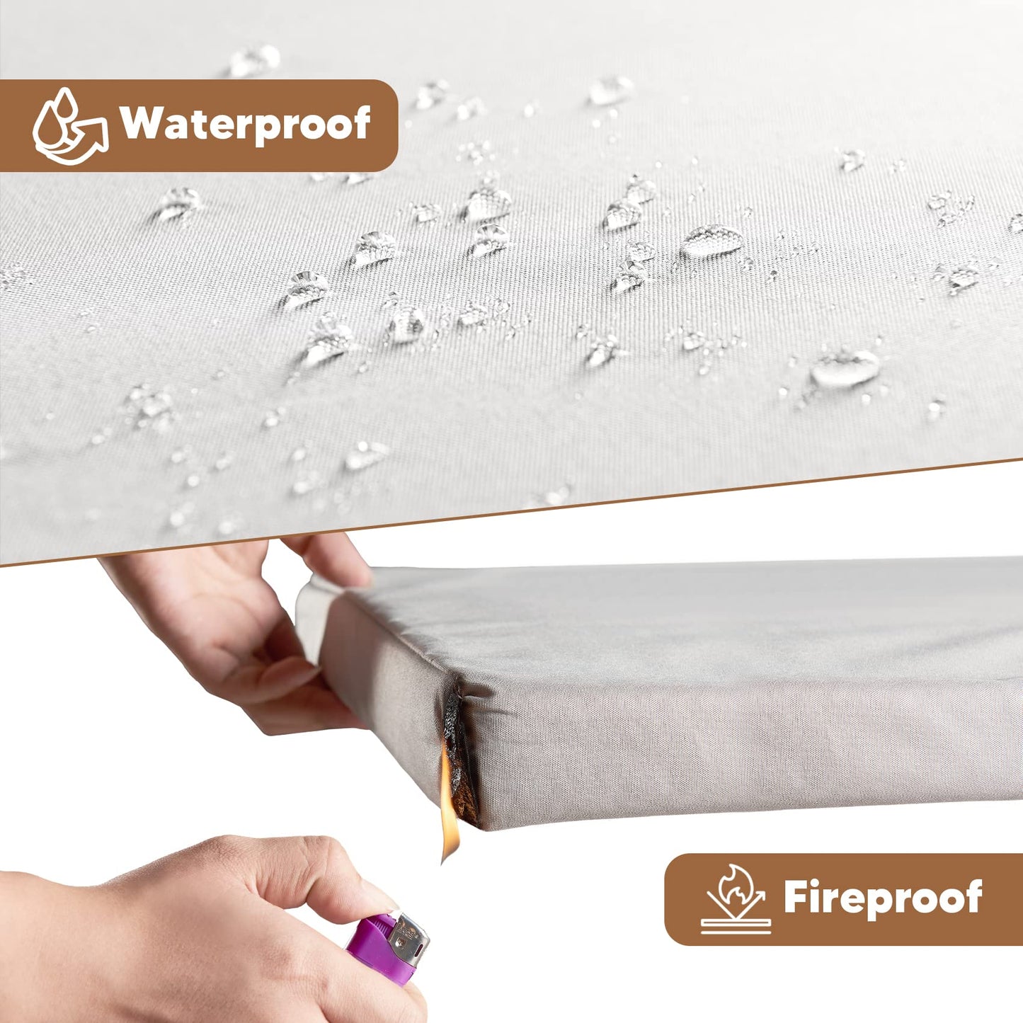 - TMEE Rattan Garden Outdoor Furniture Set | 4 Seaters Patio Conversation -