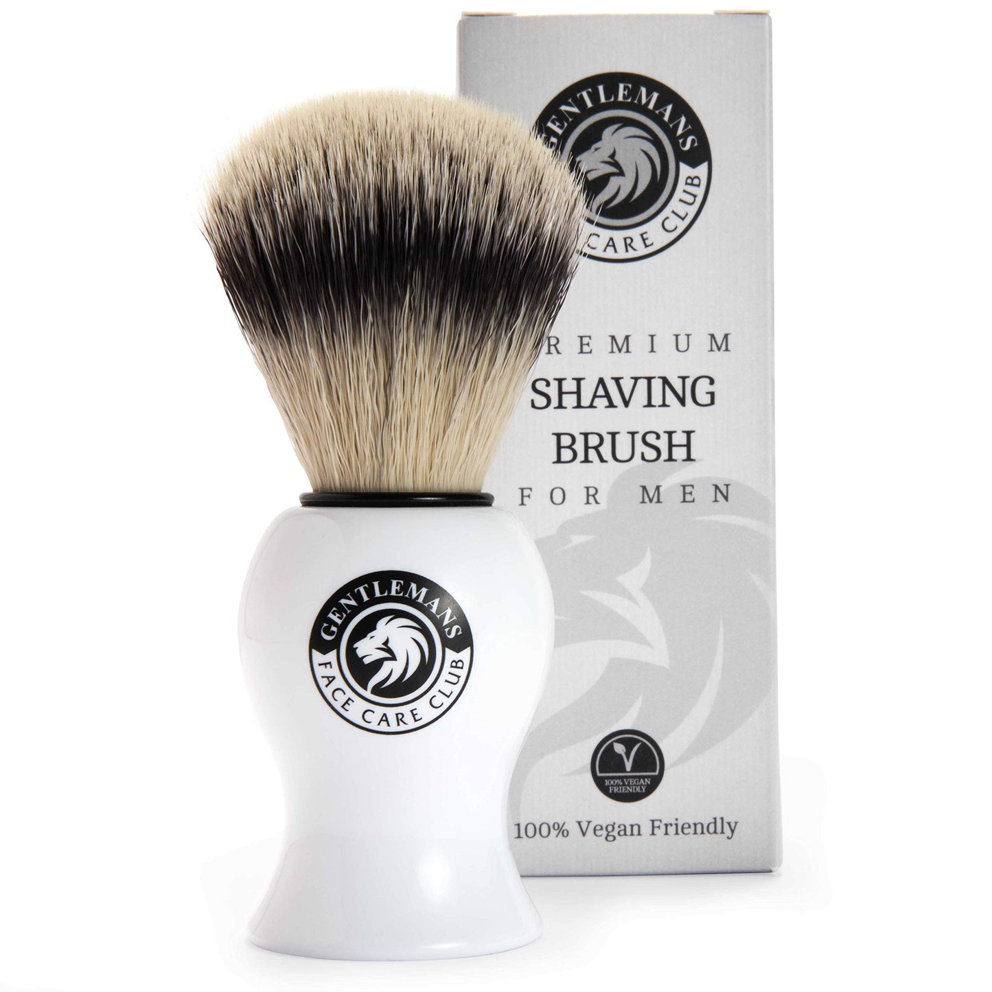 - Gentlemans Face Care Club | Vegan Friendly Shaving Brush | Badger Friendly Shave Brush -