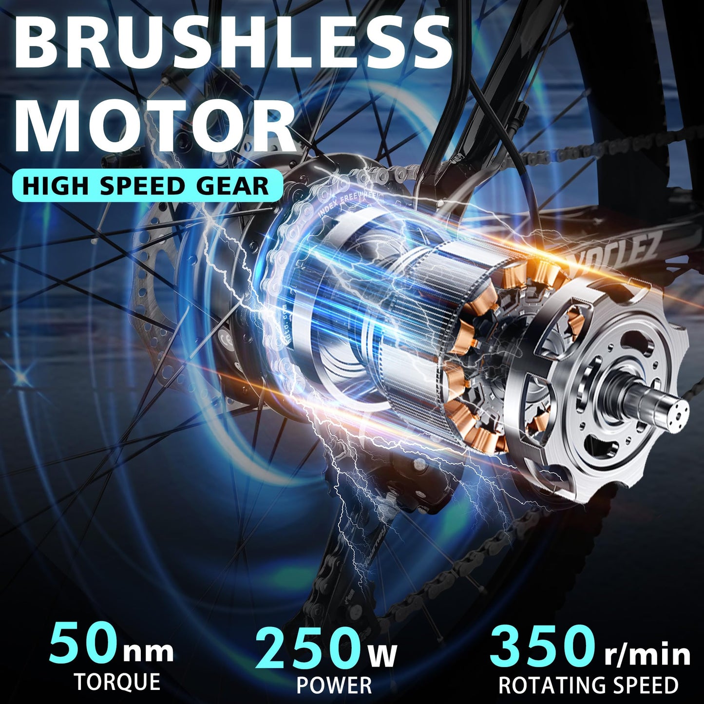 26'' Electric Bikes for Adults. City Commuter E-bike with High-Speed Brushless Motor. Electric Bike for 7 Speed Gear, Built-in 36V-8Ah/13Ah Removable Li-Ion Battery, G51 LCD Display, Dual Disc Brake