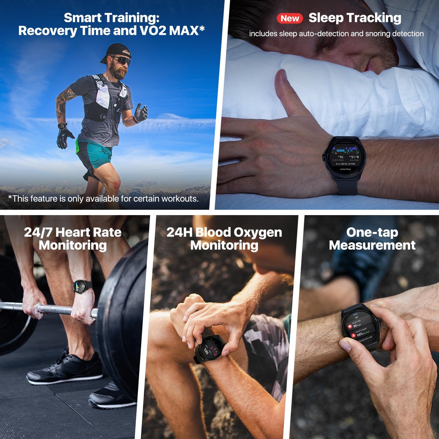 - TicWatch Pro 5 Enduro Smartwatch |  1.43" | Android Wear | Smart Watch -