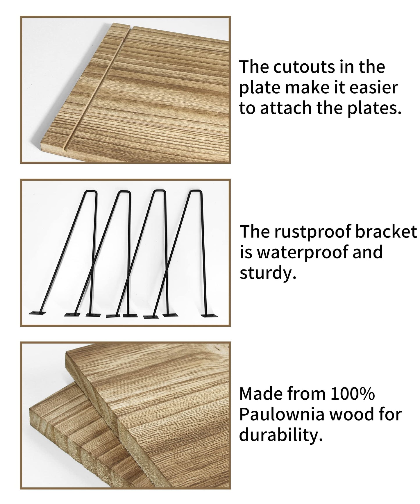 - Petrala Floating Shelves | Set of 2 Hanging Rustic Shelves -