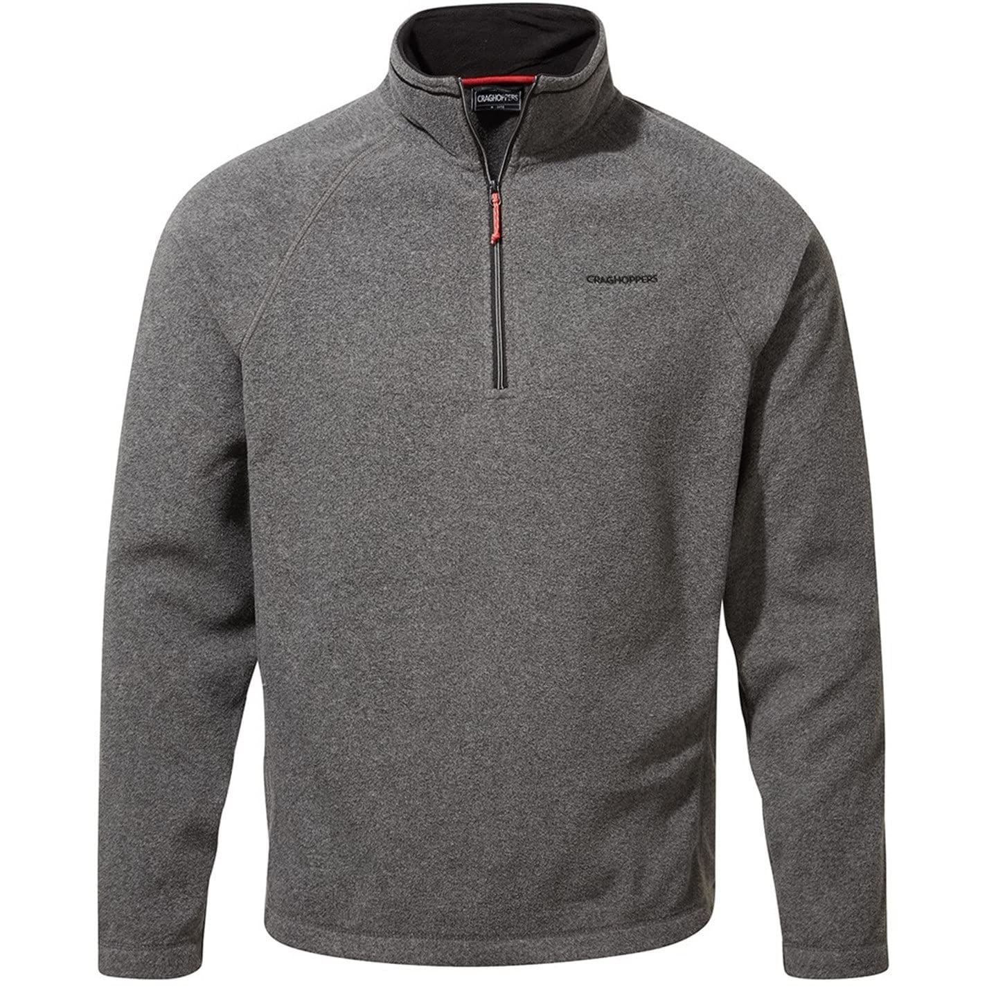 Craghoppers Mens Corey HZ Fleece Black Pepper Marl L
