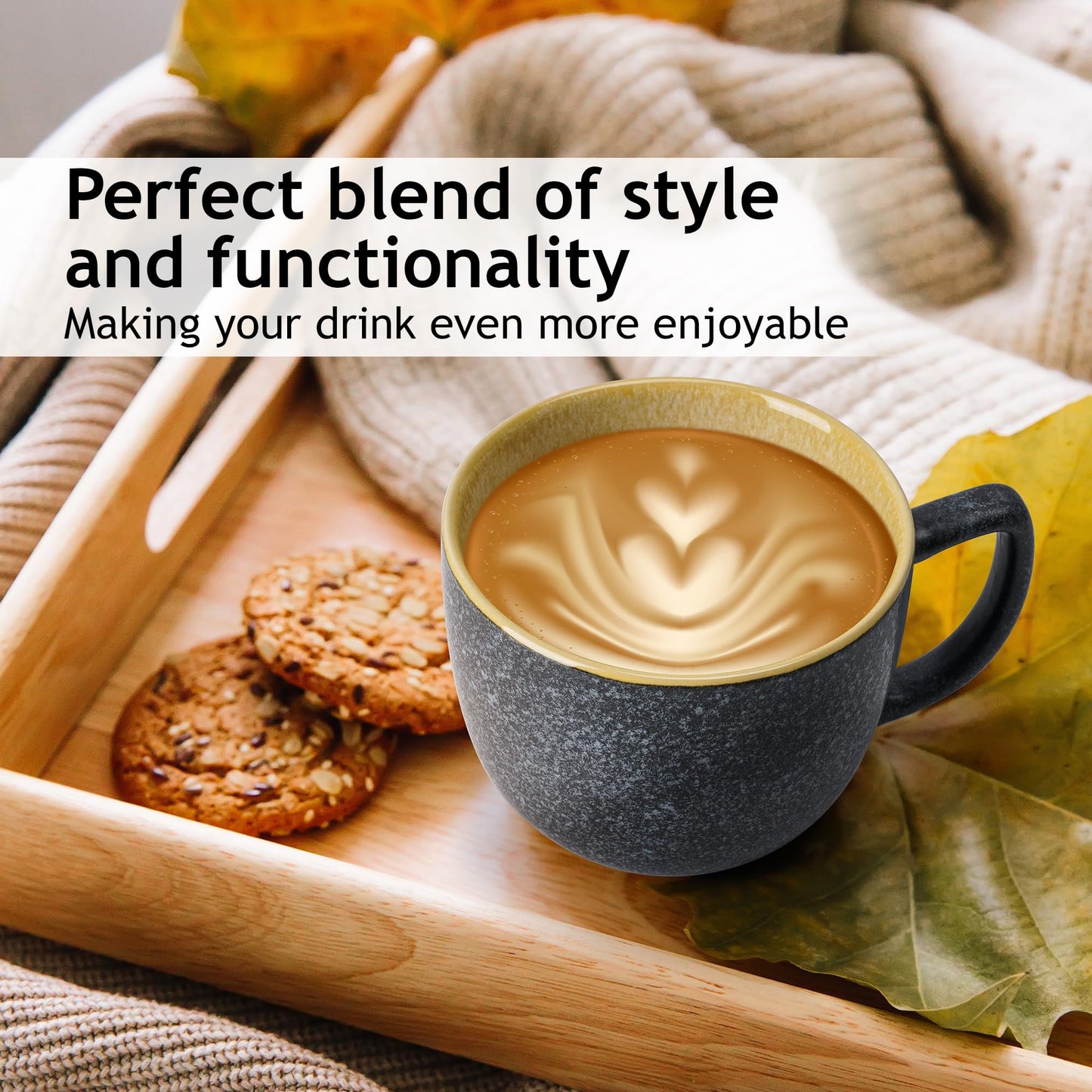 - MIAMIO | 6 x 470 ml coffee cups -