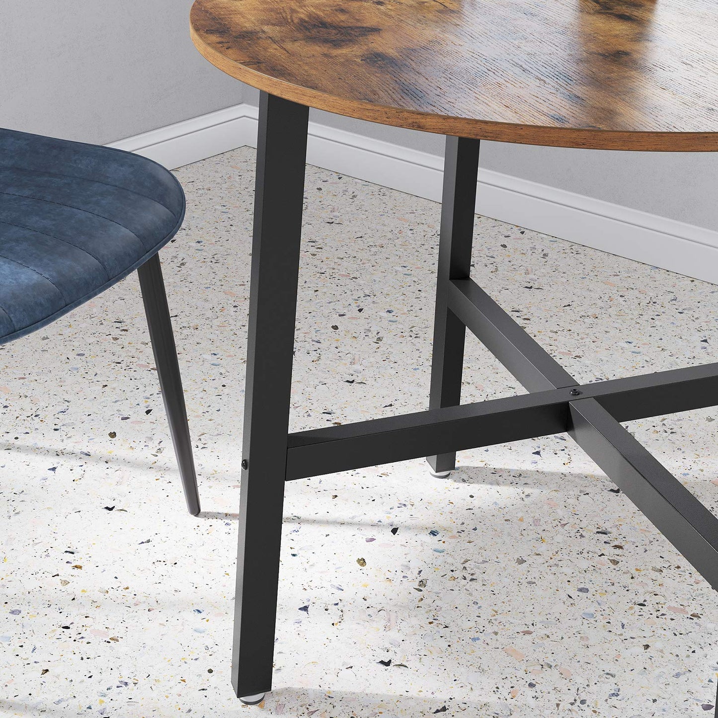 - VASAGLE Dining Table, Round Kitchen Table -
