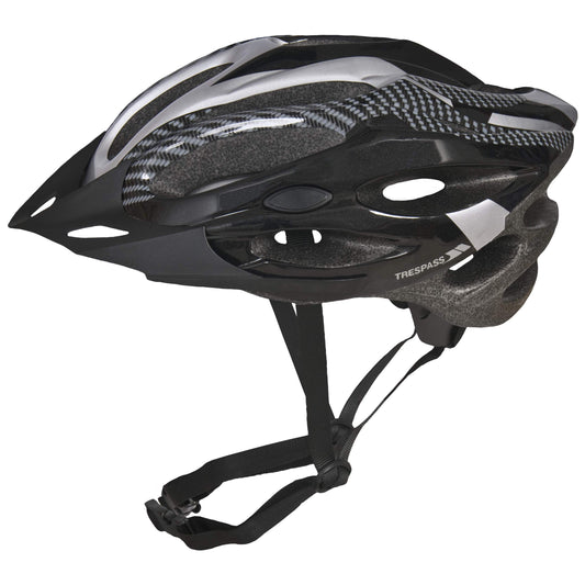 - Trespass Crankster | Black | Adjustable Cycle Safety Helmet | Small / Medium | Black -
