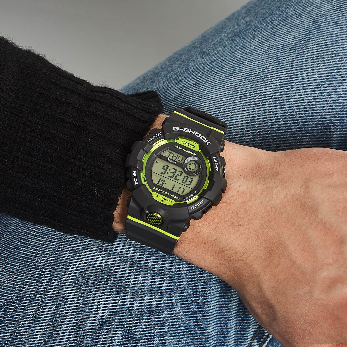 Casio Men's Digital Quartz Watch with Resin Strap GBD-800-8ER