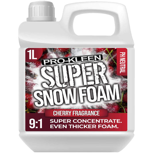 - Pro-Kleen Super Snow Foam Car Shampoo 1L | Produces Extra Thick Foam -