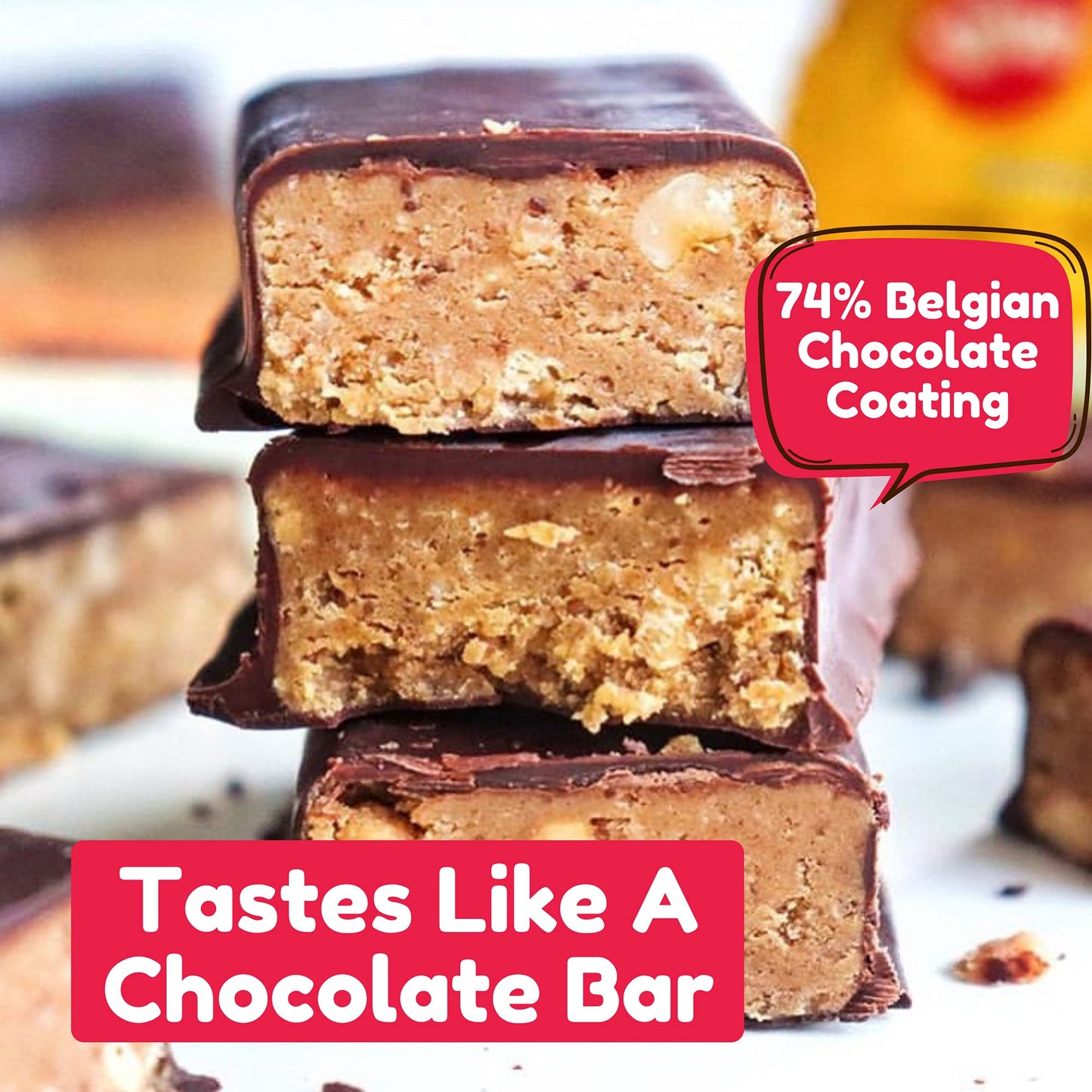 - Vive Protein Bites, Gluten Free, High Fibre, Vegan Snacks, Mini Protein Bars, Dark Chocolate Coated Mixed Box, 21 x 20g -