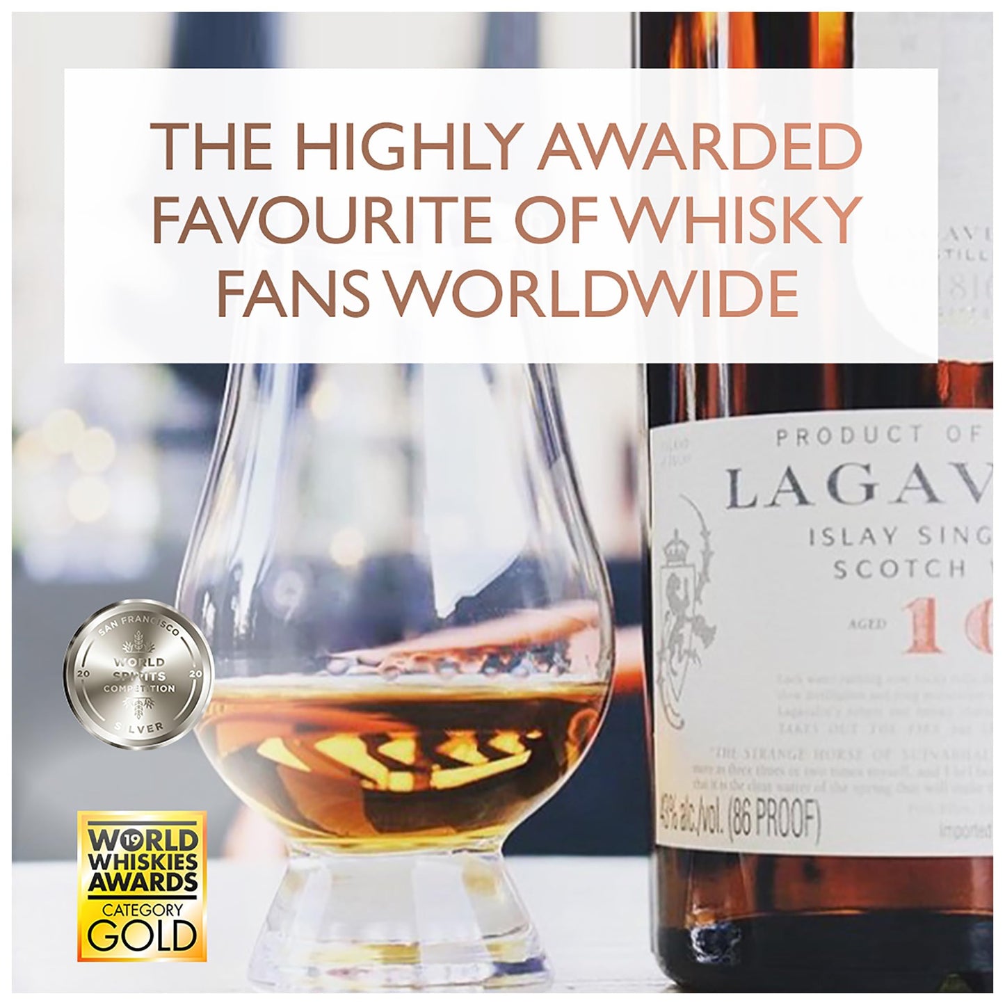 - Lagavulin 16 Year Old Islay Single Malt Scotch Whisky | 43% vol | 70cl | Smoky -