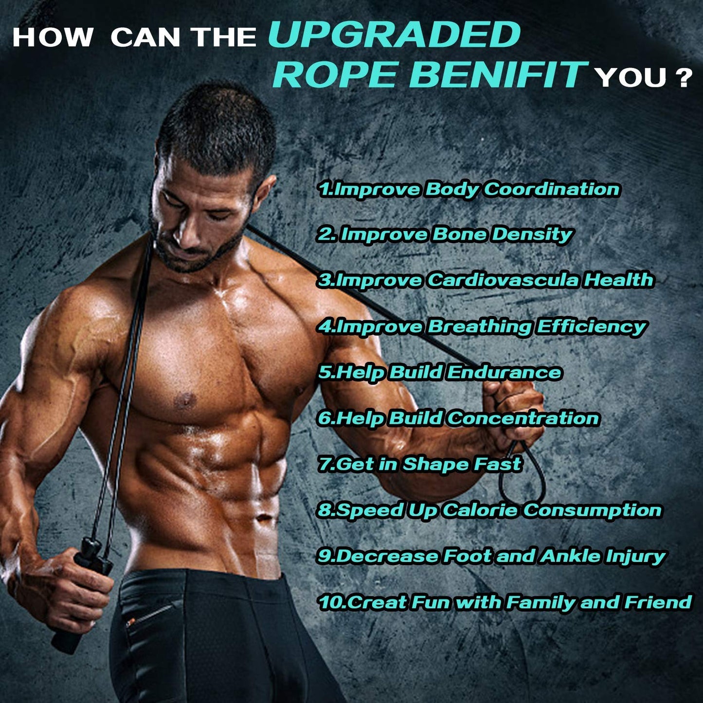 - Skipping Rope | Jumping Rope Adjustable | - Jump Rope For Exercise -