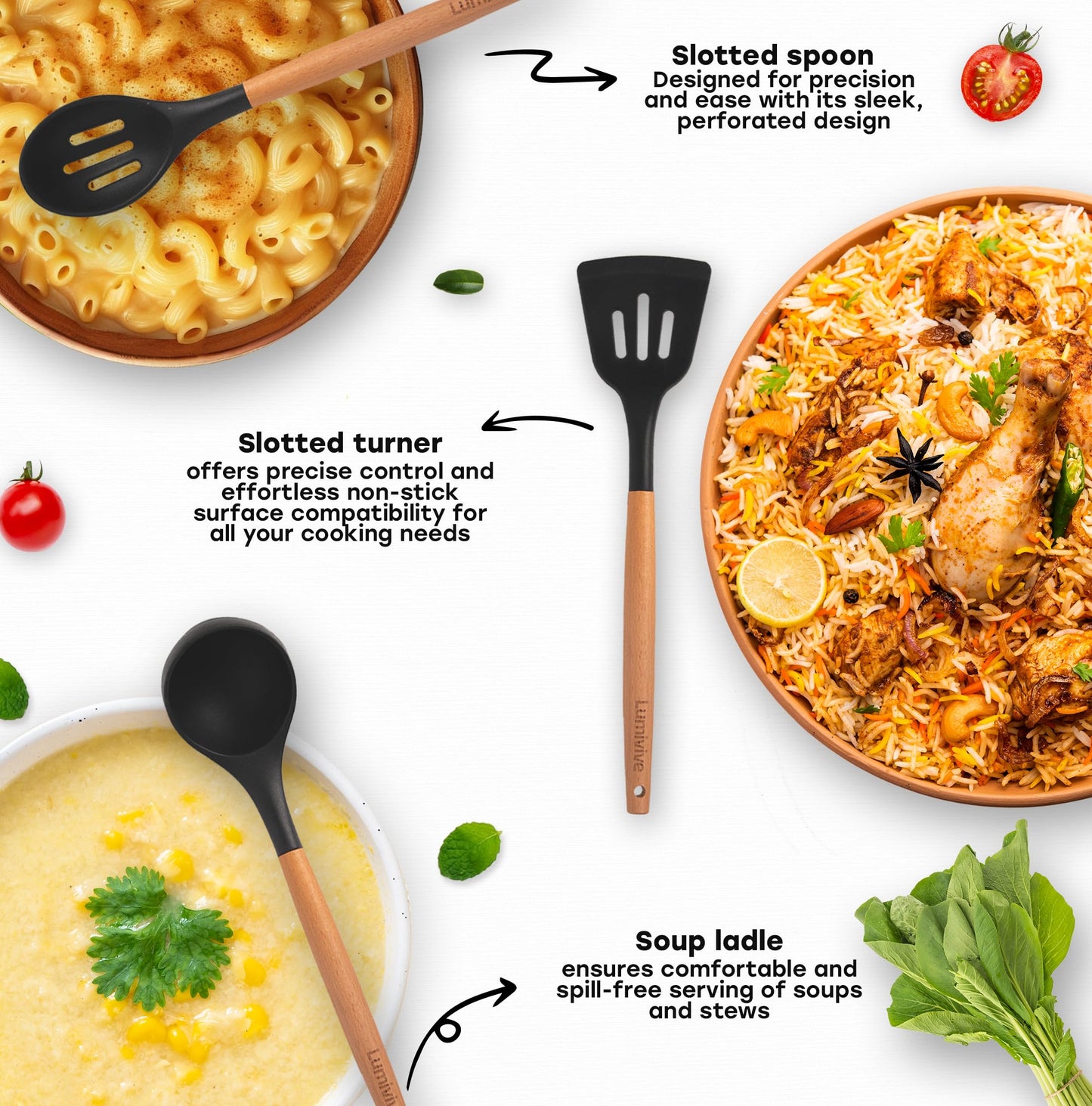 - Lumivive Kitchen Utensils Set -