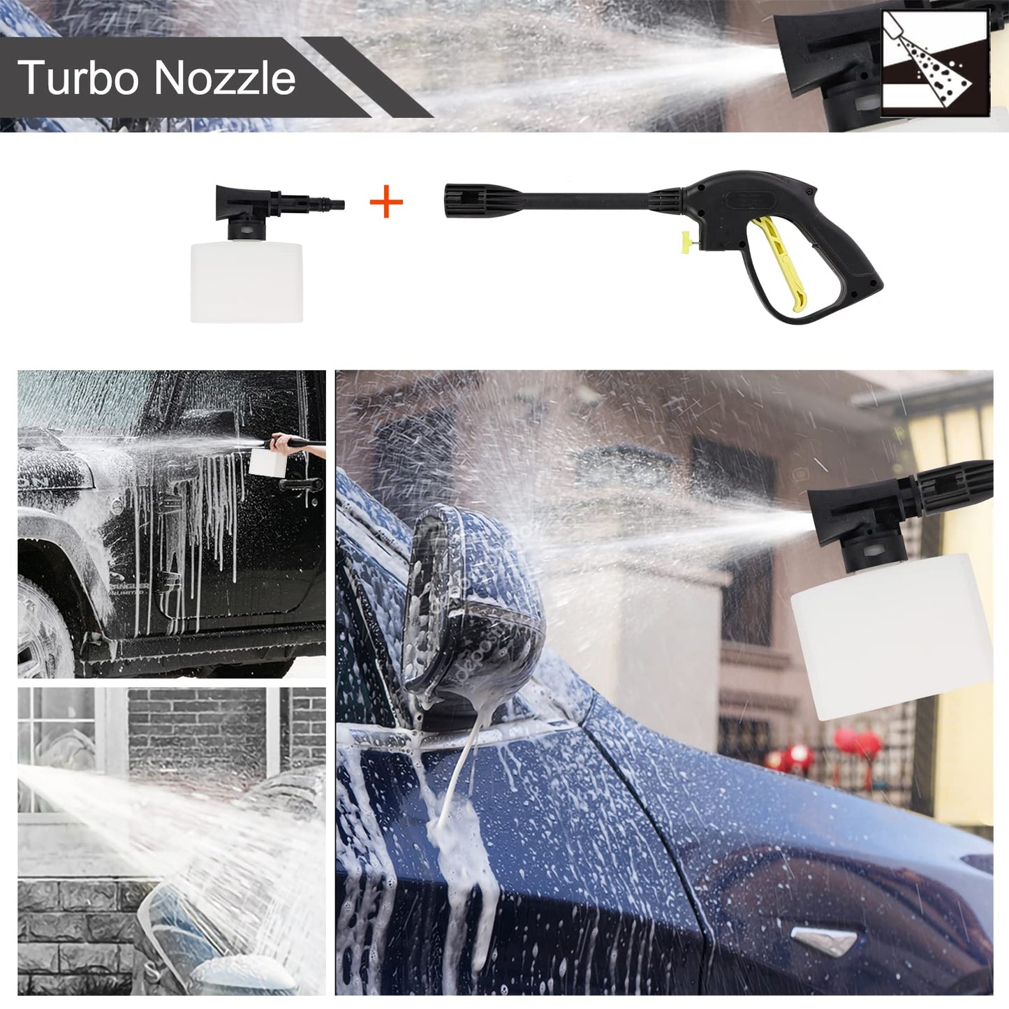 - Stream Pressure Washers Jet Washer for Patio | 135Bar 1650W 420L/H | Portable Power Washers -