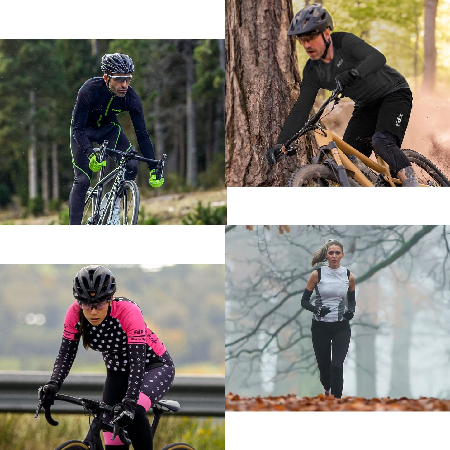 - FDX Full Finger Winter Cycling Gloves | Thermal Warm | Water Resistant | Windproof | Anti-Shocking Gel -