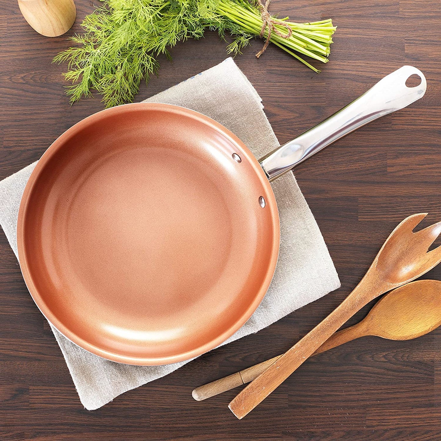 - Home Icon | Non Stick Frying Pan With Ceramic Coating | 26cm -