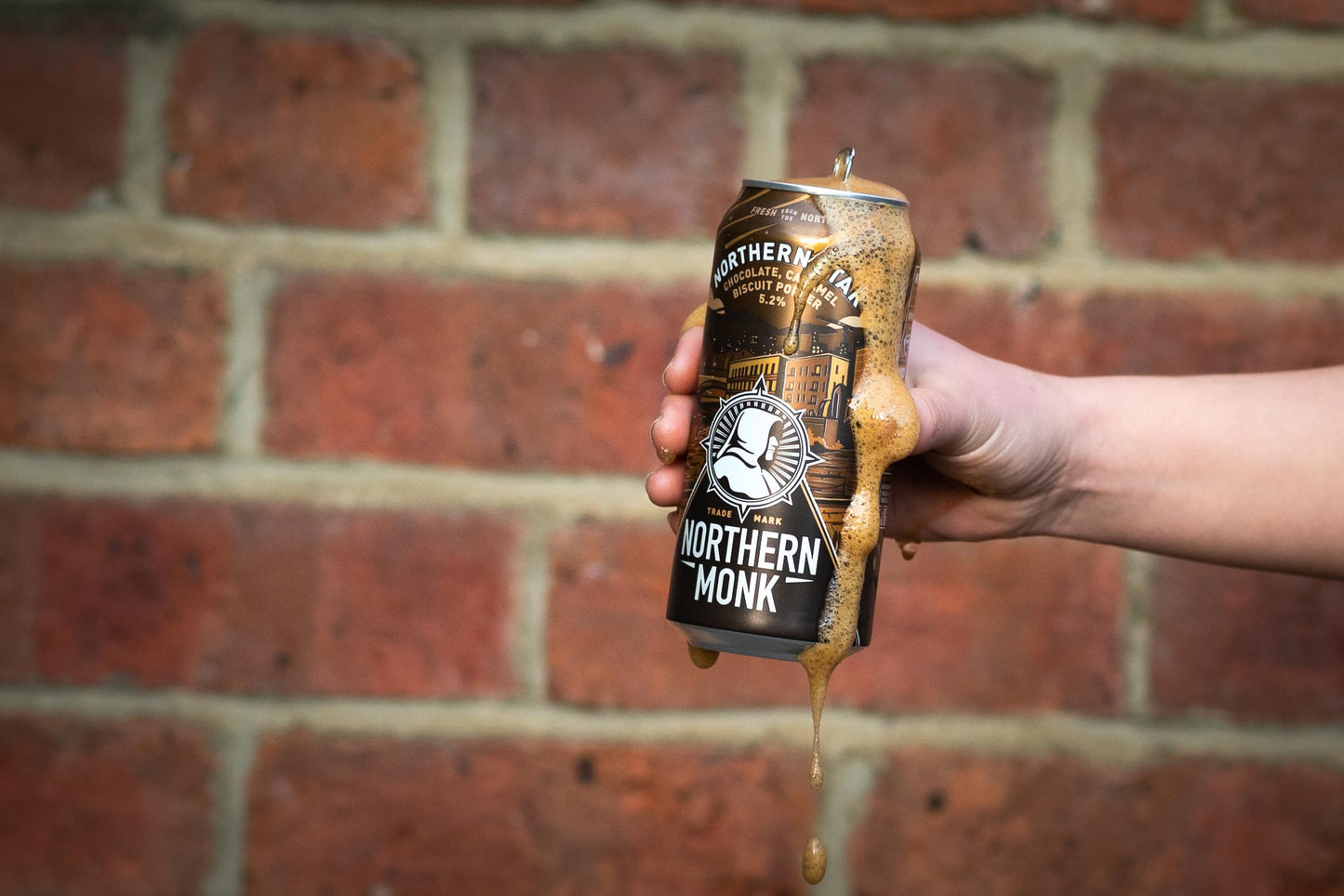 - Northern Monk Brew Dark Craft Beer | 5.2% abv | 12 x 440ml Cans -