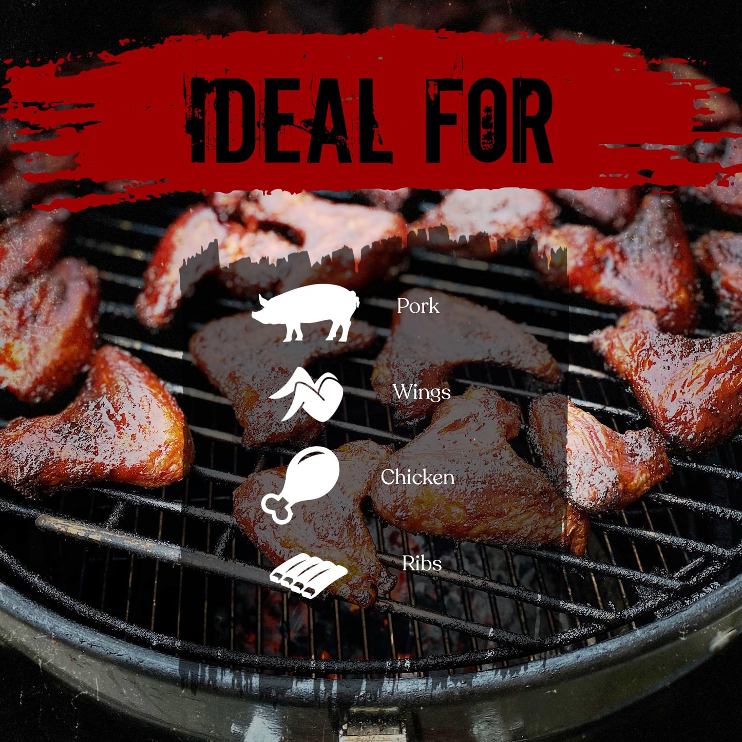 Angus & Oink Jack 'n Cola Chipotle BBQ Rub | Ideal for Grilling, Smoking & Oven | Gluten Free | With Delicate Blend of Chillies & Spices | Make Delicious JD and Cola Reduction Sauce | 200g