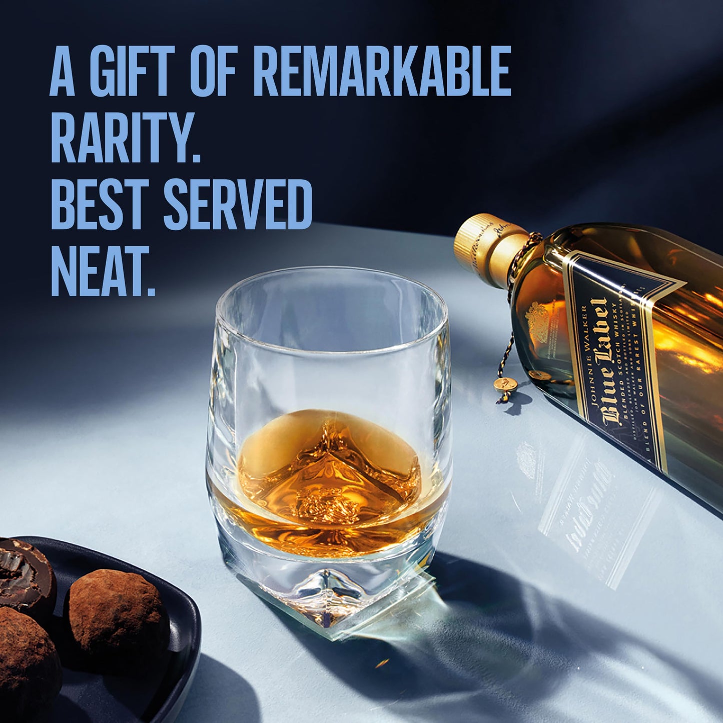 - Johnnie Walker Blue Label | Blended Scotch Whisky | A Gift of Exceptional Rarity | 40% vol | 70cl -
