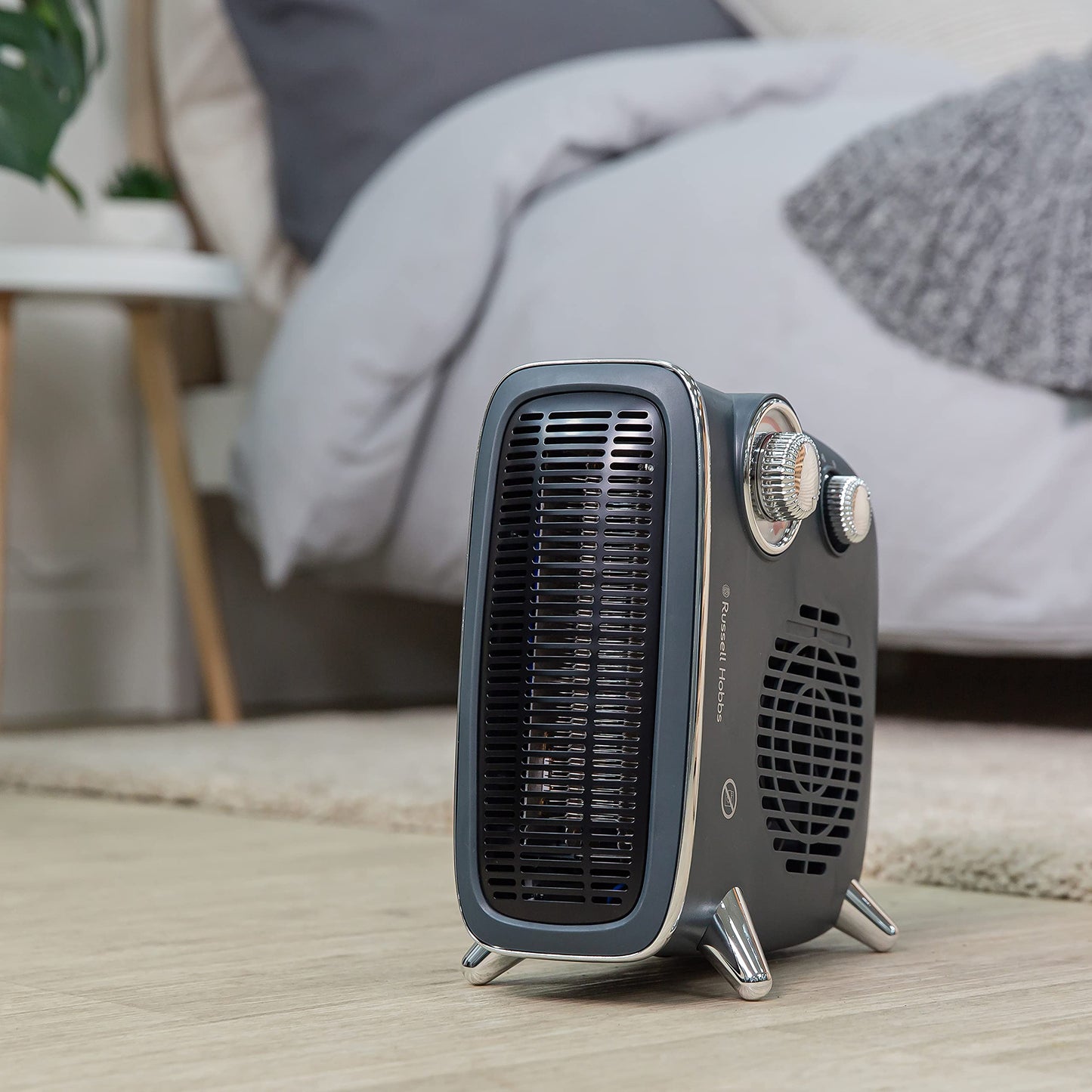 - Russell Hobbs 1800W/1.8KW Electric Heater | Retro Horizontal/Vertical Fan Heater -